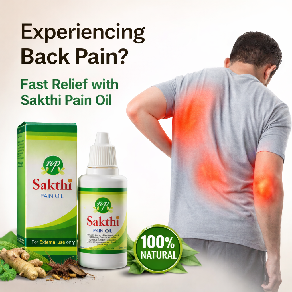 Sakthi Pain Oil ( For joint & body Pain )