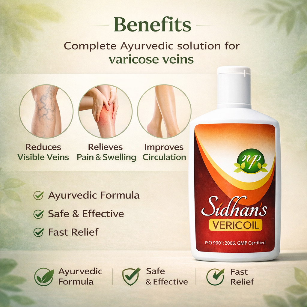 Sidhan’s Vericoil ( Varicose Vein )