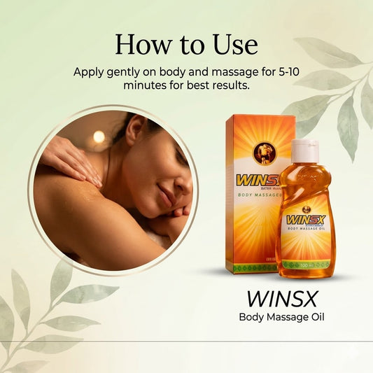 Winsx Body Massage Oil ( Body pain relaxation )